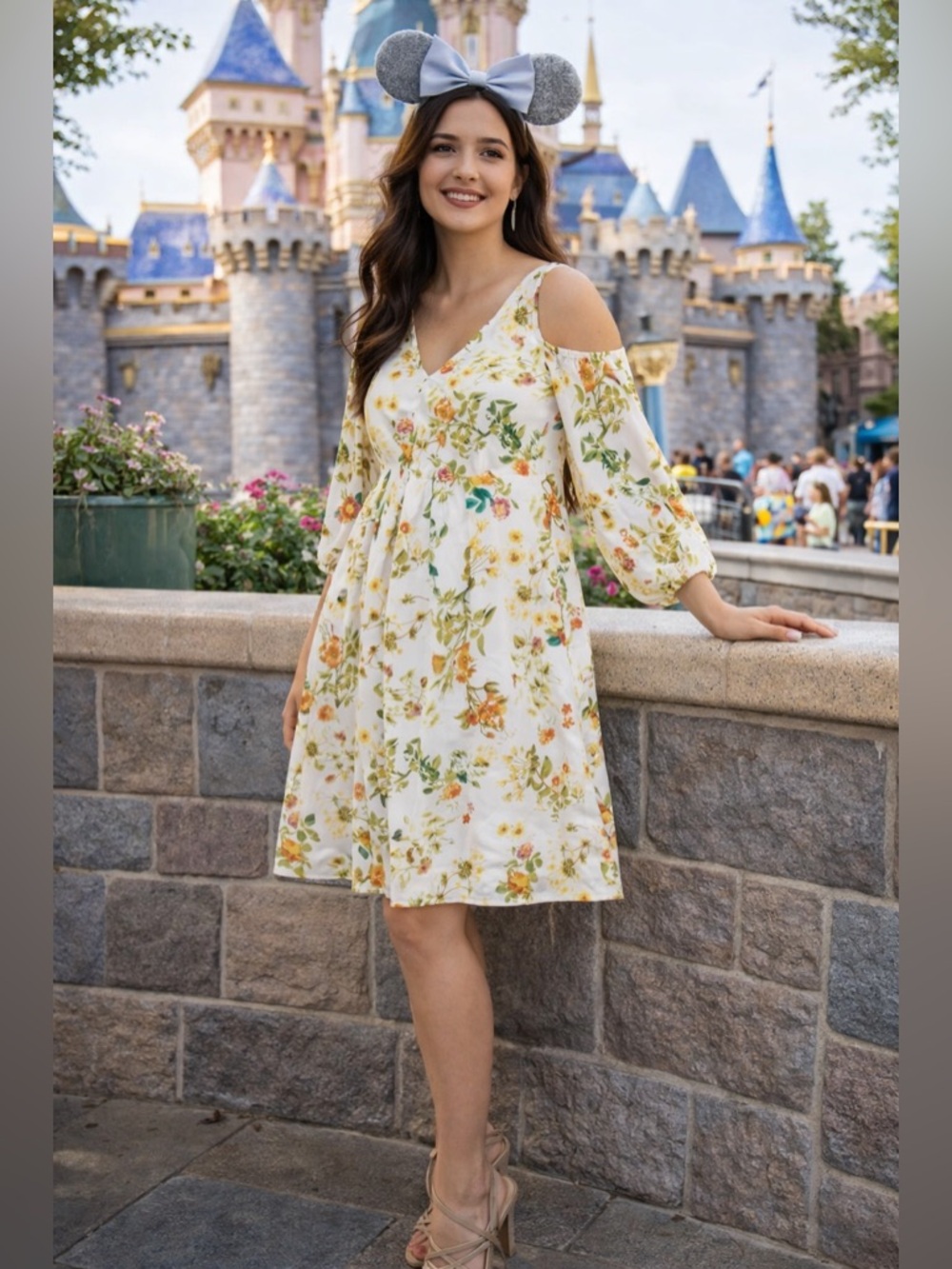 Disney Alice Through Looking Glass floral dress XL Colleen Atwood Disneybound R